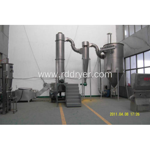 medical intermediate drying plant aureomycin dryer spin flash dryer